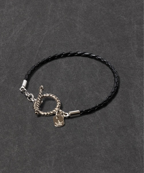 SABLE CLUTCH ブレスレット MESH LEATHER CODE BRACELET メンズ