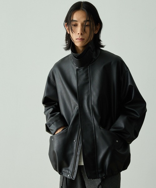 80's 90's vintage オーバーサイズ プリーツ ボマー ブルゾン 80's 90's vintage オーバーサイズ プリーツ ボマー ブルゾン グランジ