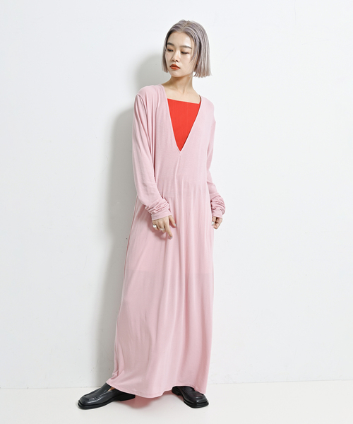 CITYSHOP（シティショップ） ワンピース SHEER LEANN CUT DRESS