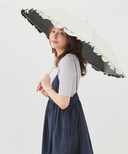 macocca（マコッカ） 晴雨兼用 日傘 長傘 日傘 完全遮光 折りたたみ傘