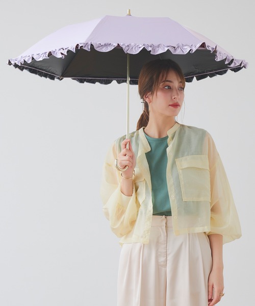 macocca（マコッカ） 完全遮光 日傘 折りたたみ傘 折り畳み 軽量 晴雨