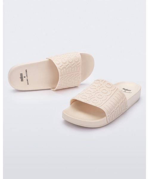 Melissa（ファッション） サンダル MELISSA SLIDE + MARC JACOBS