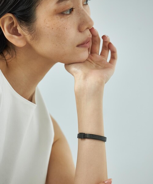 Jouete ブレスレット メッシュベルト ヘリンボーン レディース