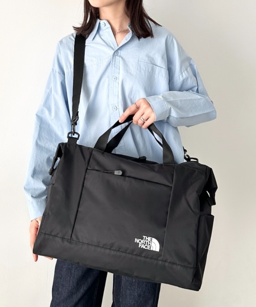 ノースフェイス　ボストンバッグ/トートバッグ　ブラック【最終値下げ】 THE NORTH FACE（ザ ノースフェイス） ボストンバッグ 国内未発売 THE