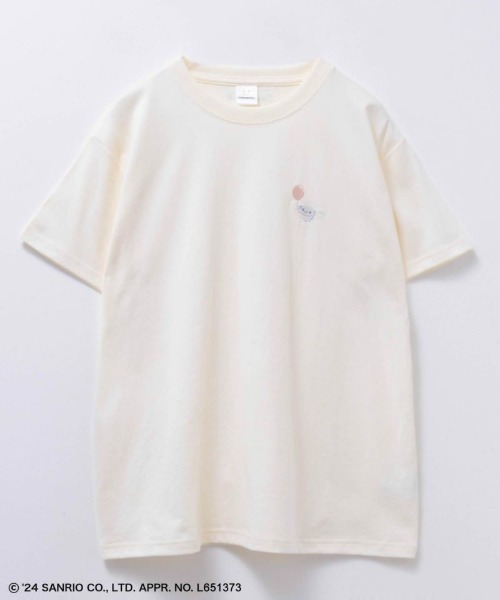 新品未使用　サンリオハウス　sanrio house ワンポイントTシャツ ドットアートプリントTシャツ（Tシャツ/カットソー）｜sanrio house