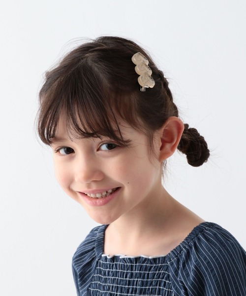 BAYFLOW（ベイフロー） ヘアピン ハート3連クリップ（KIDS