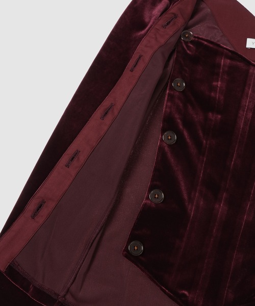 YOHEI OHNO（ヨウヘイ オオノ） Stmacher Velor Top レディース