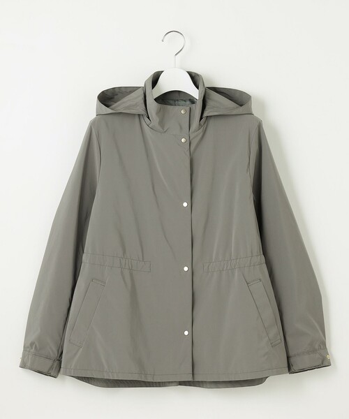 コート アウター 「洗える・撥水」Artirosa フーデッド レディース