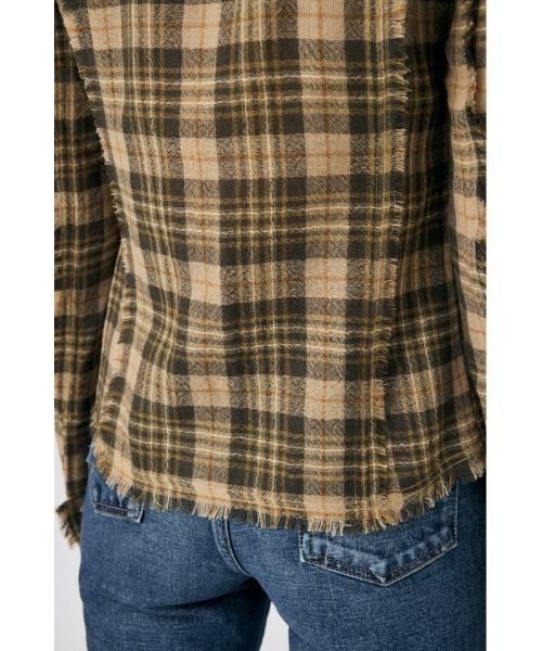 MOUSSY ブラウス シャツ DOUBLE FRONT TARTAN レディース MOUSSY ブラウス シャツ DOUBLE FRONT TARTAN レディース