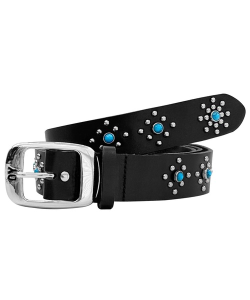YOKE turquoiseレザー ベルト YOKE turquoiseレザー ベルト