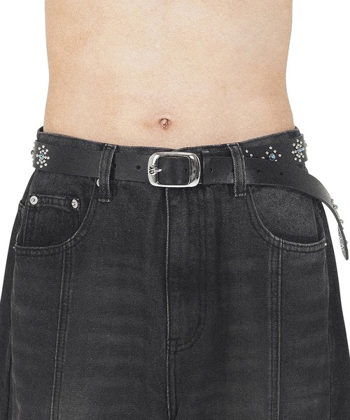 OY ベルト 「OY/オーワイ」 TURQUOISE STUD BELT/ターコイズ