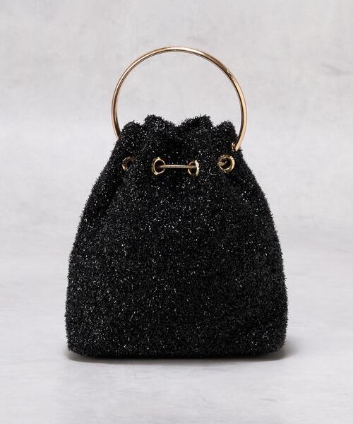 【LANVIN en Bleu】国内発送 ショルダーバッグ エタンセル ラメ LANVIN en Bleu ショルダーバッグ バッグ エタンセル ドロー