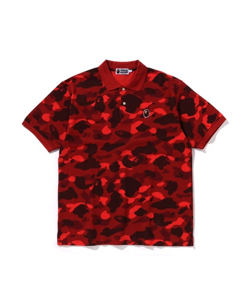 A BATHING APE（アベイシングエイプ） ポロシャツ 半袖 COLOR CAMO