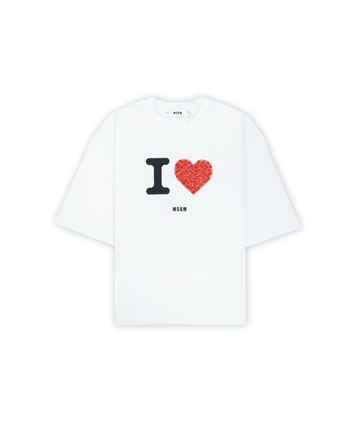 MSGM キッズ　Tシャツ　14サイズ MSGM Kids logo-embroidered T-shirt | Blue | FARFETCH