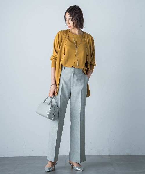 LAUTREAMONT（ロートレアモン） ベスト ジレ コットン混スムースベスト