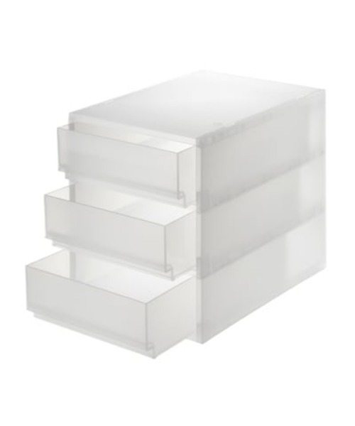 無印良品（MUJI） 収納 ポリプロピレン 小物収納ケース 引出3段 約幅