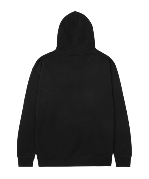 HUF ブラックパーカー　M HUF 「HUF」 プルオーバーパーカー MEDIUM ブラック メンズ