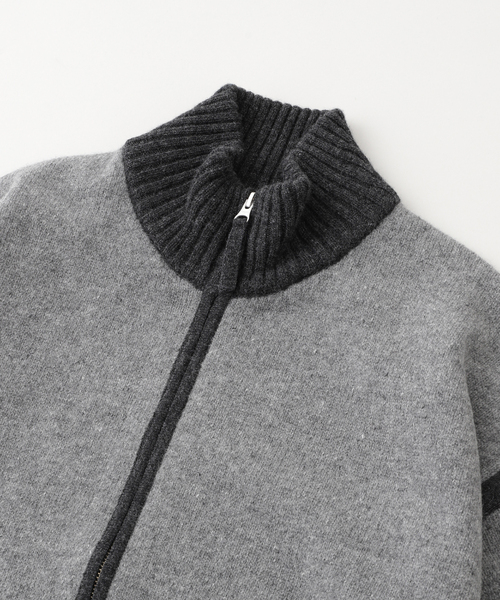 EDIFICE カーディガン CALMER(カルメール) 別注 ZIP UP メンズ