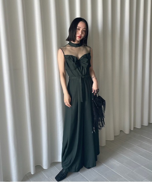 Ameri（アメリ） ドレス LADY BUSTIER ROMPERS DRESS : ZOZOTOWN Yahoo