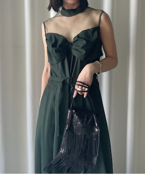 Ameri（アメリ） ドレス LADY BUSTIER ROMPERS DRESS : ZOZOTOWN Yahoo