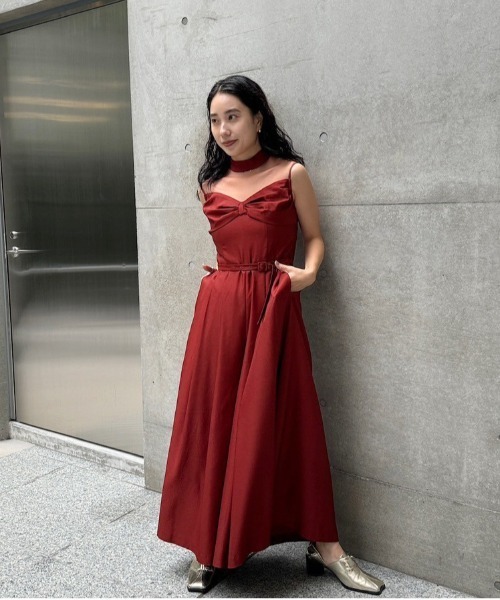 Ameri（アメリ） ドレス LADY BUSTIER ROMPERS DRESS : ZOZOTOWN Yahoo