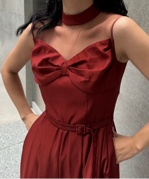 Ameri（アメリ） ドレス LADY BUSTIER ROMPERS DRESS : ZOZOTOWN Yahoo