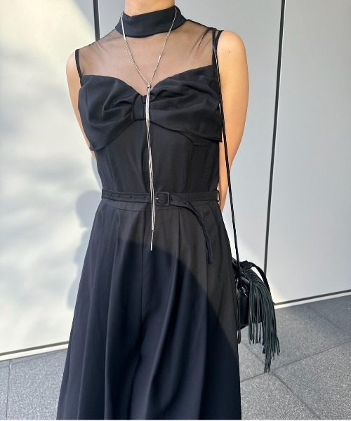 Ameri（アメリ） ドレス LADY BUSTIER ROMPERS DRESS : ZOZOTOWN Yahoo