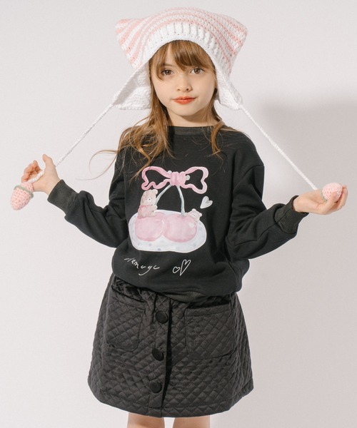 URBAN CHERRY ニット帽 ニットキャップ 猫耳クロシェニット