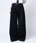 ワイドパンツ ジーンズ Wide Buggy ...の詳細画像5