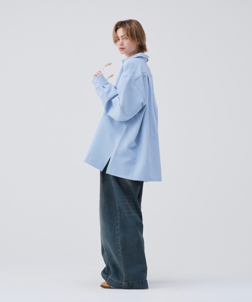 soerte ジーンズ WIDE BUGGY VINTAGE LIKE DENIM PANTS ” MUD