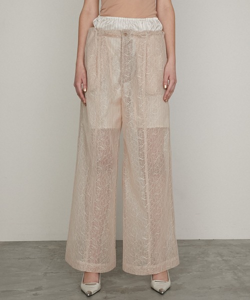 PRANK PROJECT（プランクプロジェクト） パンツ ボンデッドレース