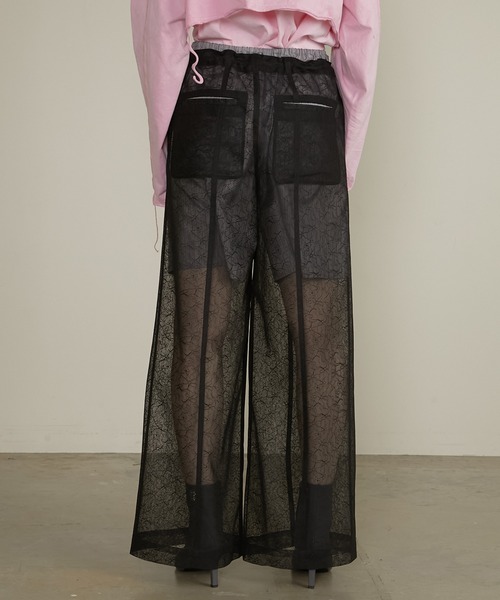 PRANK PROJECT（プランクプロジェクト） パンツ ボンデッドレース