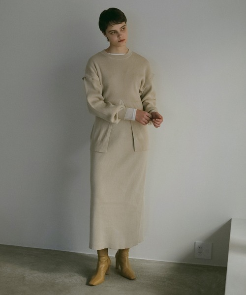 MANOF（マノフ） ワンピース 2WAY KNIT SET UP : ZOZOTOWN Yahoo!店