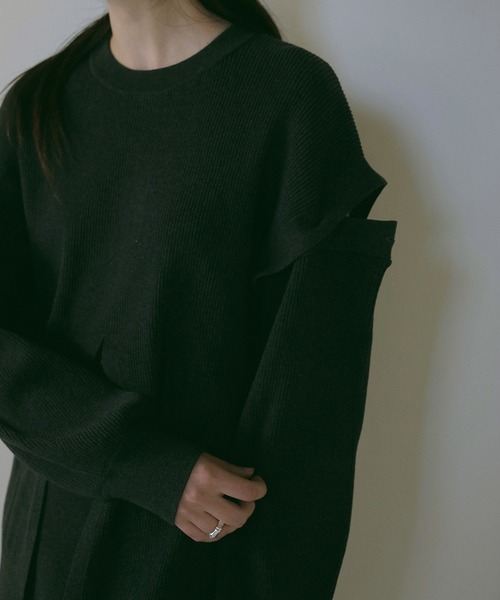 【新品タグ付き】UNOF 2WAY SLEEVE KNIT MANOF（マノフ） ワンピース 2WAY KNIT SET UP : ZOZOTOWN Yahoo!店
