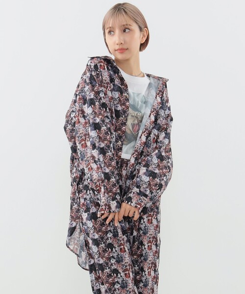 ブラウス シャツ 「COLLABORATION」unoa / シャツ レディース mmts ブラウス シャツ 「COLLABORATION」unoa / レディース