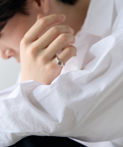 Jouete k10 ジェム ラブラドライト リング Jouete k10 ジェム ラブラドライト リング Jouete k10 ジェム