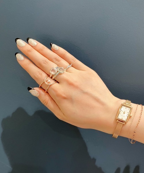 Jouete k10 ジェム ラブラドライト リング Jouete k10 ジェム ラブラドライト リング Jouete k10 ジェム