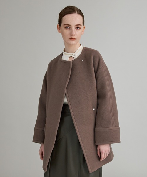 PUBLIC TOKYO（パブリックトウキョウ） ノーカラーコート FREE