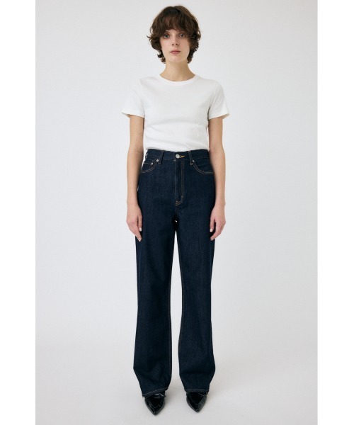 MOUSSY ジーンズ デニム デニムパンツ HW 90S STRAIGHT