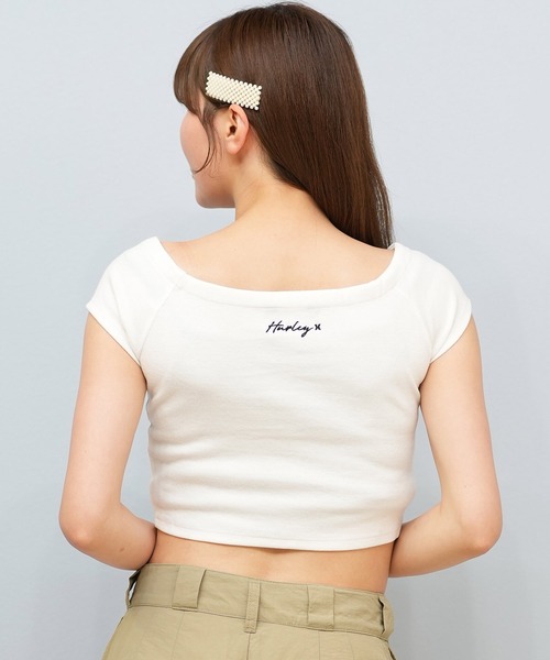 tシャツ Hurley/ハーレー リブ/オフショルTシャツ WCSS251057 レディース