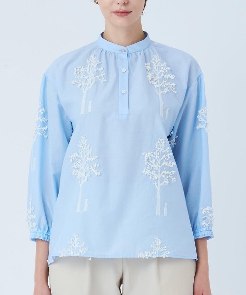 STUDIO PICONE（スタジオピッコーネ） ブラウス シャツ コットン100