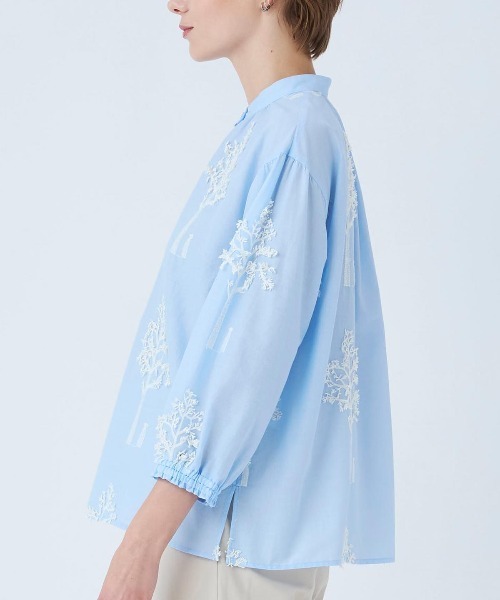 ピッコーネ　シャツ　チュニック　刺繍 ピッコーネ シャツ チュニック 刺繍 STUDIO PICONE｜【スタジオ