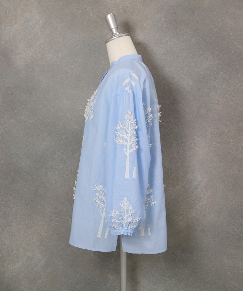 STUDIO PICONE（スタジオピッコーネ） ブラウス シャツ コットン100