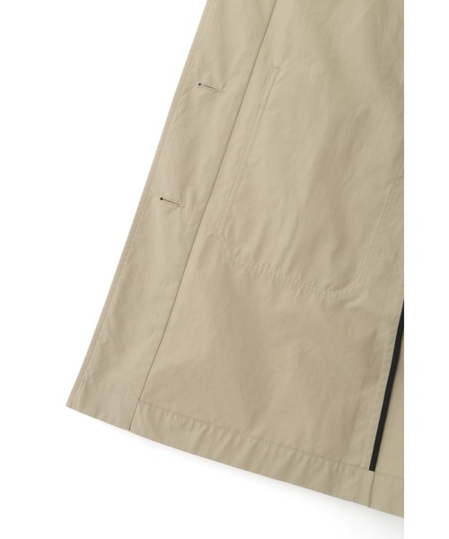 MHL. PROOFED COTTON POPLIN ステンカラーコート PROOFED COTTON POPLIN（ステンカラーコート）｜MHL