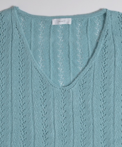 MUHET ニット セーター 「SET ITEM / セットアイテム」openwork