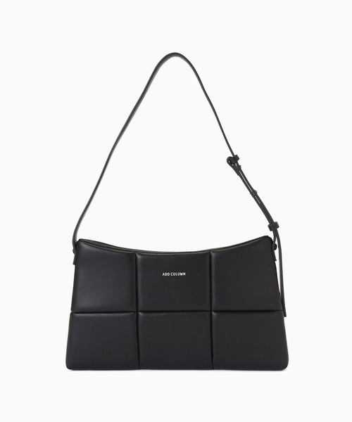 【美品】ADD CULUMN パフショルダーバッグ ADD CULUMN(アドカラム) PUFF-CROSS BODY/ショルダーバック | B