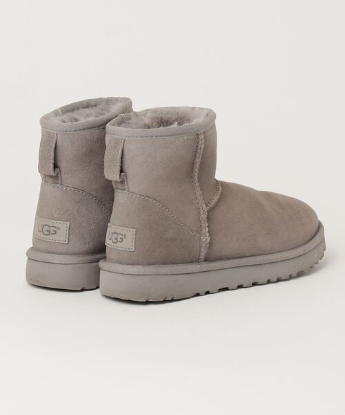 「UGG」 ムートンブーツ 22cm グレー レディース_画像2