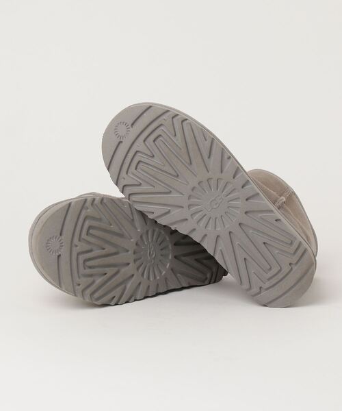 「UGG」 ムートンブーツ 22cm グレー レディース_画像3