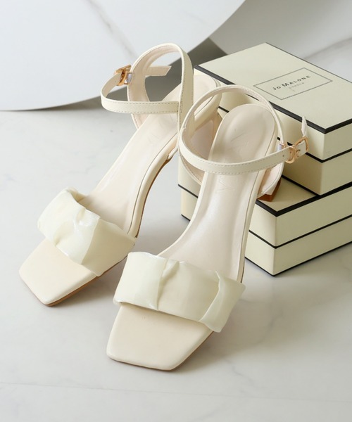 NEW☆Clvin★ジョティ サンダル ★ Calvin Klein Women's Jotie Heeled Sandal, Light Natural 112