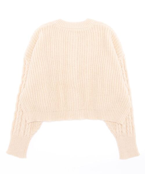 「e-zakkamania stores」 ニットカーディガン M レッド レディース_画像2